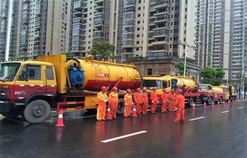 临澧市政管道清淤