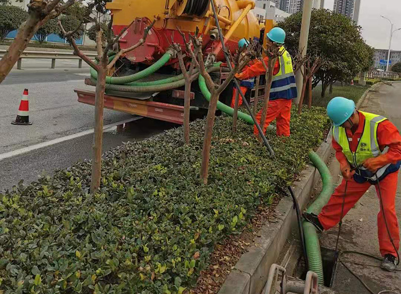 临澧市政管道清淤